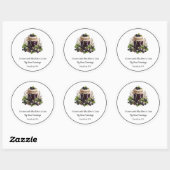 Zelfgemaakte Bramenjam Stickers (Vel)