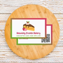 Zelfgemaakte Cake Aangepaste QR