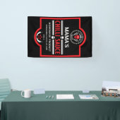Zelfgemaakte chili saus spandoek (Beurs)