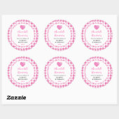Zelfgemaakte Chocolade Brownies Label (Vel)