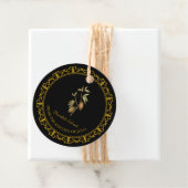 zelfgemaakte chocolade extract hang Label (In situ)