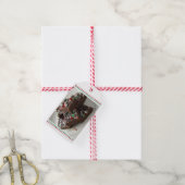 Zelfgemaakte Christmas Fudge Gift Labels Cadeaulabel (Met Touw)