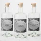 Zelfgemaakte COLLOIDALE ZILVEREN DIY Flessenetiket Likeurfles Etiket (Flessen)