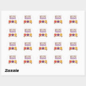 Zelfgemaakte conserven ronde sticker (Vel)