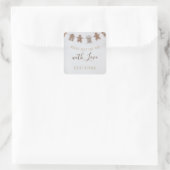 Zelfgemaakte cookie | Brood | Etiket gebakken goed (Tas)