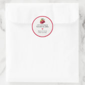 Zelfgemaakte Cranberry Gelei Label Aangepaste Stic (Tas)