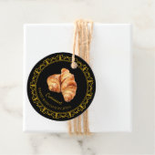  zelfgemaakte croissant hang Label (In situ)