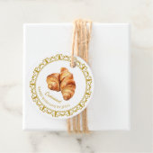  zelfgemaakte croissant hang Label (In situ)