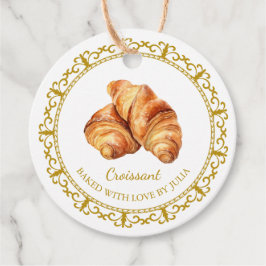  zelfgemaakte croissant hang Label
