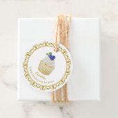  zelfgemaakte cupcakes hangen Label (In situ)