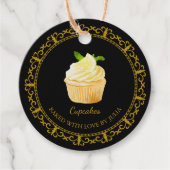  zelfgemaakte cupcakes hangen Label (Voorkant)