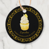  zelfgemaakte cupcakes hangen Label (Voorkant)