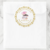  Zelfgemaakte Donut Label L Wit (Tas)