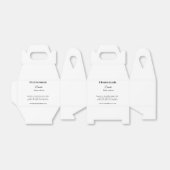 Zelfgemaakte donuts gemaakt met liefde en tekst to bedankdoosjes (Uitgevouwen)