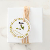  Zelfgemaakte Elderberry Jam Hang Label l Wit (In situ)