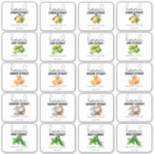 Zelfgemaakte extracten uit de keuken Klein Sticker (Voorkant)