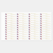 Zelfgemaakte Fig Jam Thin Label (Vel)