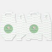 Zelfgemaakte Fortune Cookie St. Patrick's Day Doze Bedankdoosjes (Ongevouwen)