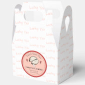 Zelfgemaakte Fortune Cookie Valentijnsdag DIY Boxe Bedankdoosjes (Open)