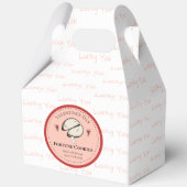 Zelfgemaakte Fortune Cookie Valentijnsdag DIY Boxe Bedankdoosjes (Achterkant)