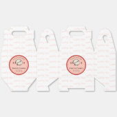 Zelfgemaakte Fortune Cookie Valentijnsdag DIY Boxe Bedankdoosjes (Ongevouwen)