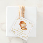  zelfgemaakte Fresh Bread Square Hang Label (In situ)