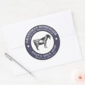  zelfgemaakte geitenmelkzeep label Sjabloon (Envelop)