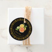 Zelfgemaakte Gemengde Citrus Jam Hang Label l Zwa (In situ)