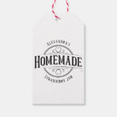 Zelfgemaakte  gepersonaliseerde label cadeau Label Cadeaulabel (Voorkant)