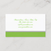 Zelfgemaakte gezonde snoepjes & taarten Eenvoudig  Visitekaartje (Achterkant)