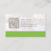 Zelfgemaakte gezonde snoepjes & taarten Eenvoudig  Visitekaartje (Achterkant)