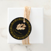 Zelfgemaakte Ginger Extract Hang Label (In situ)