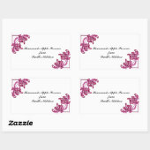 Zelfgemaakte goederen label sjabloon - stickers (Vel)