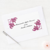 Zelfgemaakte goederen label sjabloon - stickers (Envelop)