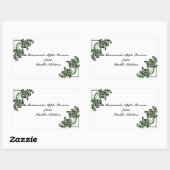 Zelfgemaakte goederen label sjabloon - stickers (Vel)