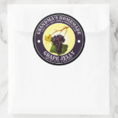  Zelfgemaakte Grape Jelly Label Sjabloon (Tas)