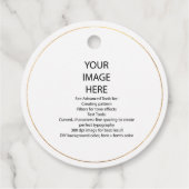 Zelfgemaakte Hangende Cadeaubordjes Bedankjes Labels (Achterkant)