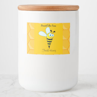 Zelfgemaakte Honey Jar Labels - Custom Honey Label Voedselcontainer Etiket