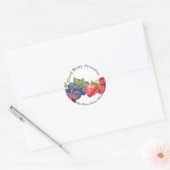 Zelfgemaakte Ingeblikte Gemengde Bes Etiket (Envelop)