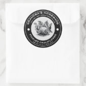 Zelfgemaakte ingelegde bloemkool Label Sjabloon (Tas)