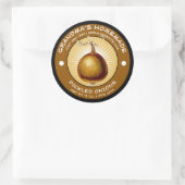  zelfgemaakte ingelegde uien label Sjabloon (Tas)