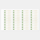Zelfgemaakte Jalapeno Gelei Dun Label (Vel)