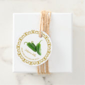  zelfgemaakte Jalapeno Jelly Hang Label (In situ)