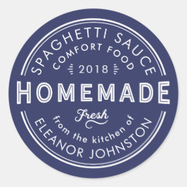 Zelfgemaakte Jam / Jelly / Sauzen Keuken Label