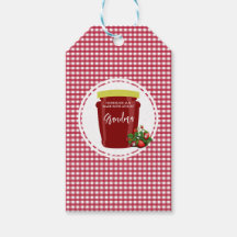 Zelfgemaakte Jam Label Label bewerkbaar