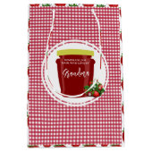 Zelfgemaakte Jam Label Sticker bewerkbaar Medium Cadeauzakje (Voorkant)