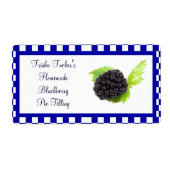 Zelfgemaakte Jelly/Jam Label (Voorkant)