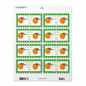 Zelfgemaakte Jelly/Jam Label (Full Sheet)