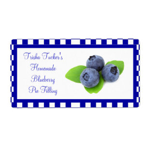 Zelfgemaakte Jelly/Jam Label