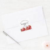 Zelfgemaakte Jelly Strawberry Jam Jar Label Sticke (Envelop)
